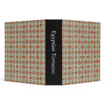 Egyptian Terrazzo Pattern 04 (2in) 3 Ring Binders
