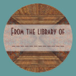 Egyptian Topaz Bookplate stickers