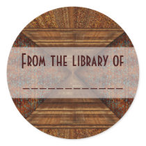 Egyptian Topaz Bookplate stickers by Hafapea Egyptian Topaz Bookplate stickers