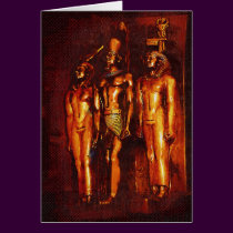 Egyptian Triad cards