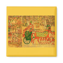 Egyptian Wall Art magnets