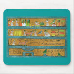 Egyptian Wall Art mousepads