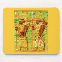 Egyptian Wall Art mousepads