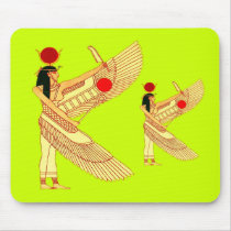 Egyptian Wall Art mousepads