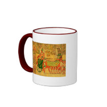 Egyptian Wall Art mugs