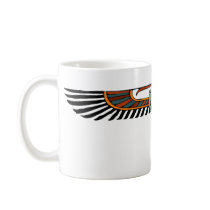 Egyptian Winged Disk Coffee Mugs