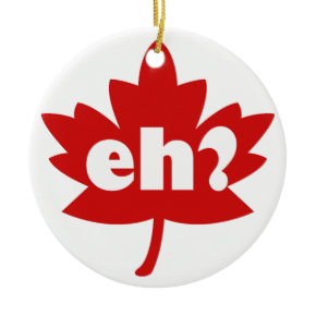 eh canada day ornament