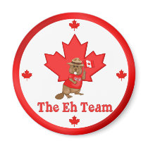 Eh Team Beaver Magnets