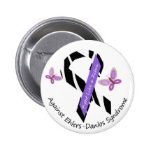 Ehlers-Danlos EDS Fight Like A Zebra Pins