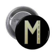 Ehwaz Rune gold Pins