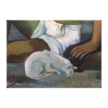 Eiaha Ohipa or Tahitians in a Room, 1896 Canvas Print