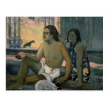 Eiaha Ohipa or Tahitians in a Room, 1896 Postcard