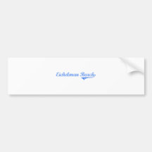 Eichelman Beach Wisconsin Classic Design Bumper Stickers