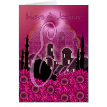 Eid Card, Happy And Joyous Eid,