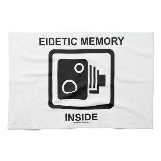 Eidetic Memory Inside (Camera Sign Photographic) Towels