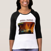 eifel tower, PARIS, FRANCE - Custo... - Customized t-shirts