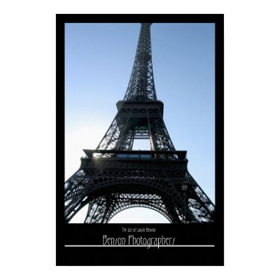 Eifel Tower-Paris, France Posters by londie