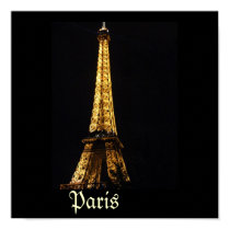 Eifel Tower, Paris posters