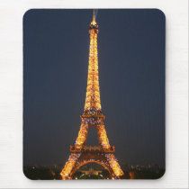 Eiffel at night mousepads by write2chinu Eiffel at night mousepads
