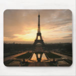 eiffel dawn mousepads