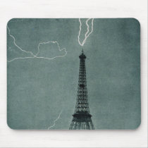 Eiffel Towe Struck mousepads by Dividenda Eiffel Towe Struck mousepads