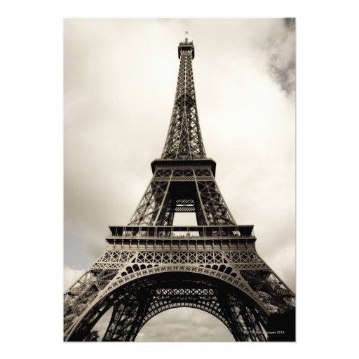 Eiffel Tower 8 Card