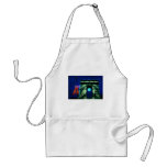 Eiffel Tower and Arc de Triomphe with moon Aprons