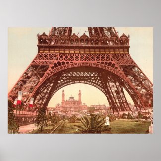 Eiffel Tower and the Trocadero print