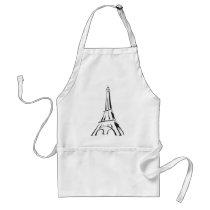 EIFFEL TOWER APRON