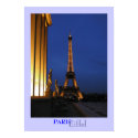 Eiffel Tower at Dusk, Print