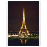 Eiffel Tower at Night - Color flyers