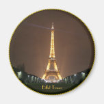 Eiffel Tower at Night Fridge Magnet