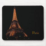 eiffel tower at night, Paris Mouse Pad