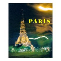 Eiffel Tower at Night posters