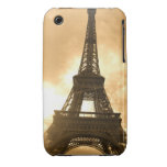 Eiffel Tower at sunset iPhone 3 Case