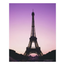 Eiffel Tower at Sunset Posters