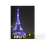 Eiffel Tower, Blue 01 cards