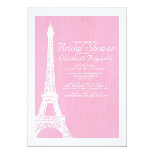 eiffel tower wedding shower invitations eiffel tower bridal shower invitations zazzle eiffel tower wedding shower invitations eiffel tower bridal shower invitations zazzle