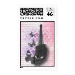 Eiffel tower & butterflies stamps