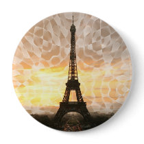 Eiffel Tower button by FairyWoods Eiffel Tower button