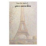 Eiffel Tower by Georges Pierre Seurat Stationery