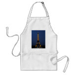 Eiffel tower by night apron