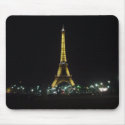 Eiffel Tower by night mousepads by jaceyevans Eiffel Tower by night mousepads