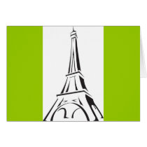 EIFFEL TOWER CARD