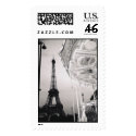Eiffel Tower Carousel postage by kileeri Eiffel Tower Carousel postage