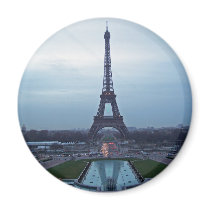 Eiffel Tower @ dawn - magnet by esvigil Eiffel Tower @ dawn - magnet