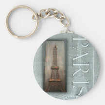 Eiffel Tower Design Keychain