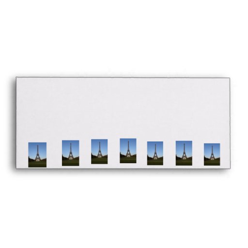 Eiffel Tower Envelope