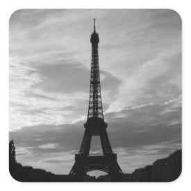 Eiffel Tower Envelope Seals sticker