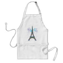 Eiffel Tower Fantasy Apron